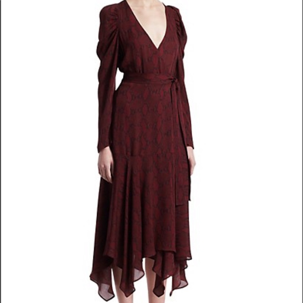 Brand new A.L.C. Tianna silk dress size 4